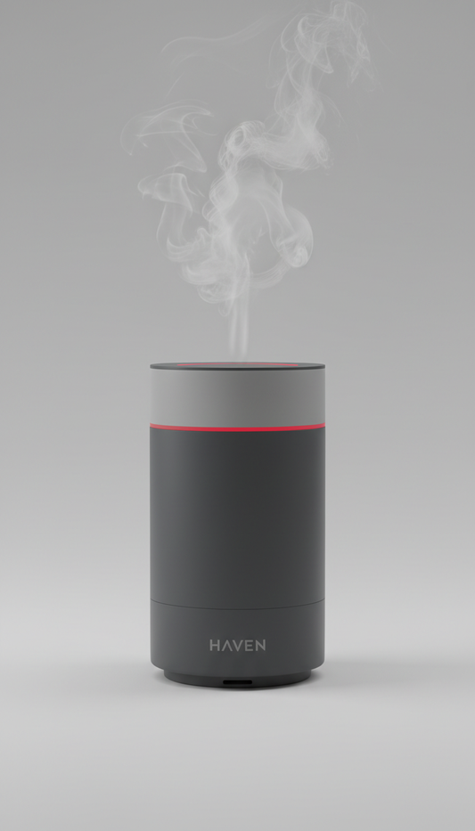 Smart Aroma Diffuser Matte Steel