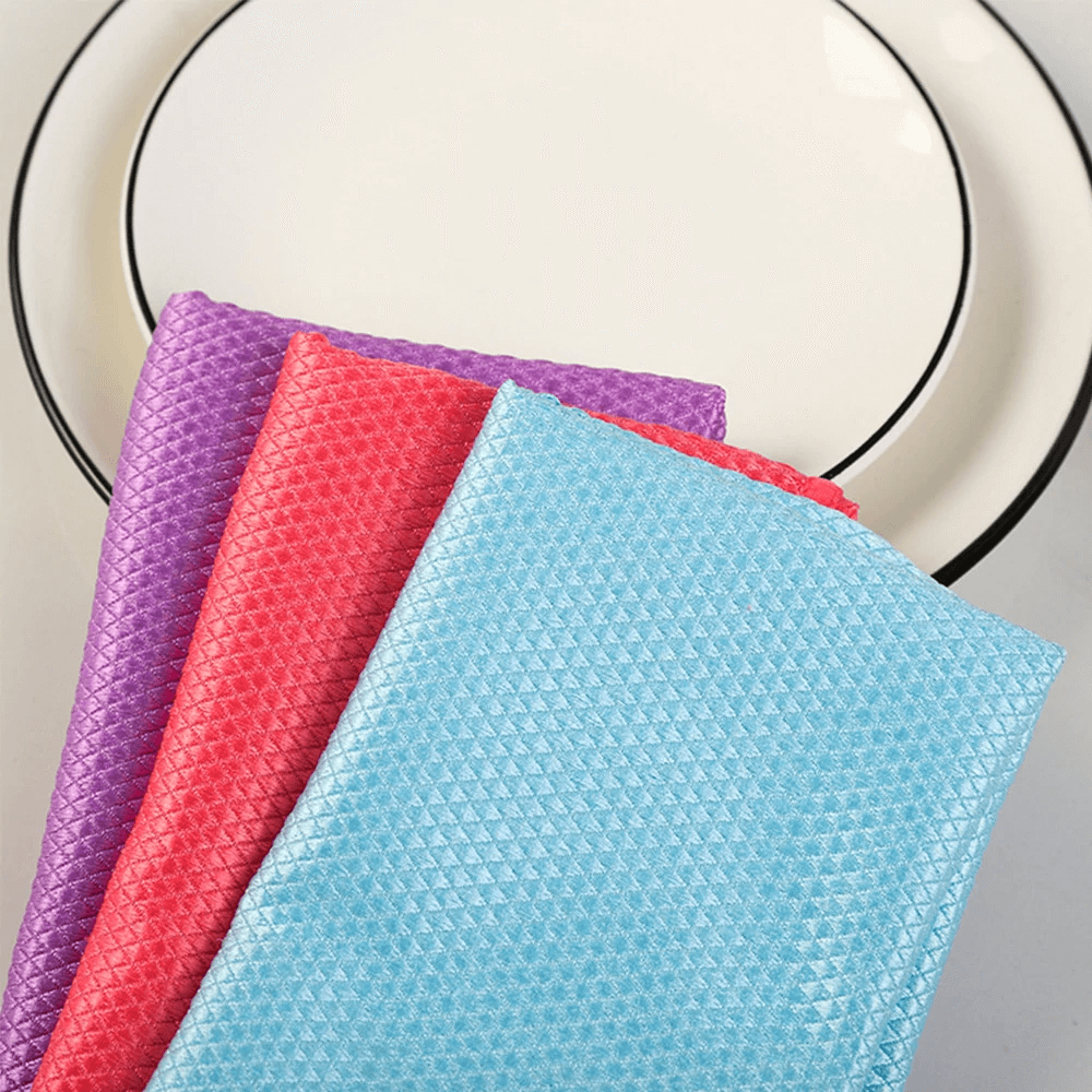 Nanoscale Streak-Free Miracle Cleaning Cloths (Reusable)