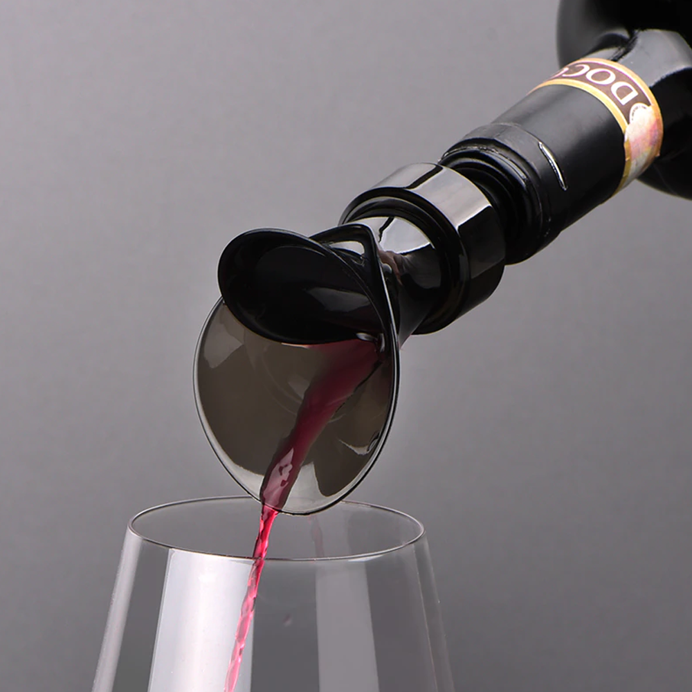 2-In-1 Wine Stopper Pourer - No Drip, Keeps Wine Fresh, Perfect Fit For Every Wine Bottle