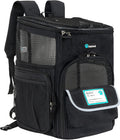 Pet Carrier Backpack Carrier, For Carrying Small Sized Pets, Suitable for both Cat & Dog, Ventilated Soft Sided for Travel, Hiking, Camping, Max 18 Lbs |Airlines Approved 