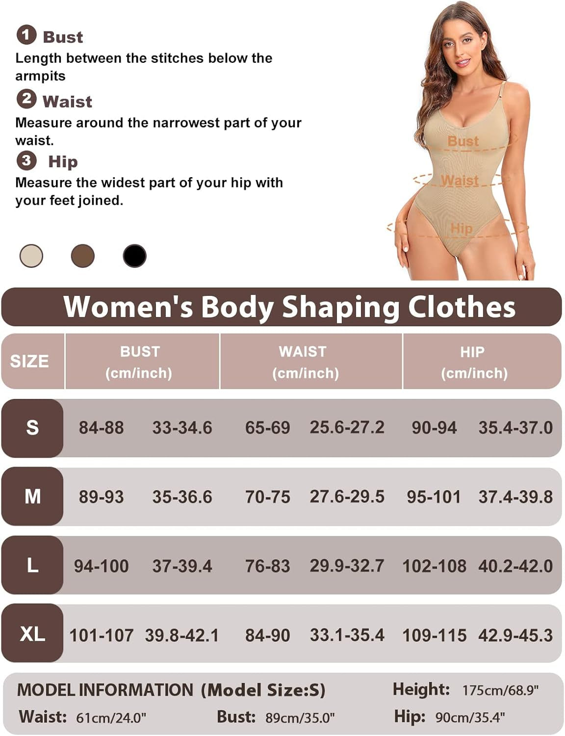 Women's Seamless Tummy Control Shapewear Bodysuit – Full Body Sculpting Tank Top Body Shaper with Waist Slimming Compression & Butt Lifting Support