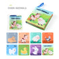 Montessori Soft Cloth Baby Books | Sensory Touch & Feel Early Learning Toy Set
