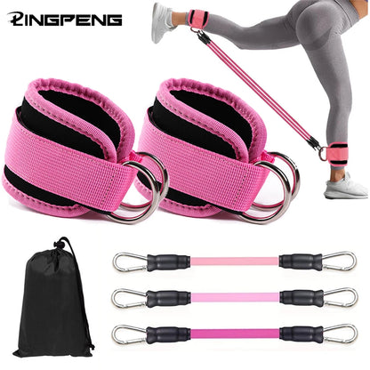 Ankle Resistance Band Set | Glute Kickback & Lower Body Workout Kit