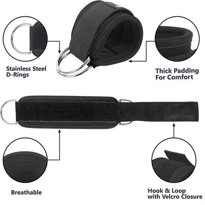 Ankle Resistance Band Set | Glute Kickback & Lower Body Workout Kit