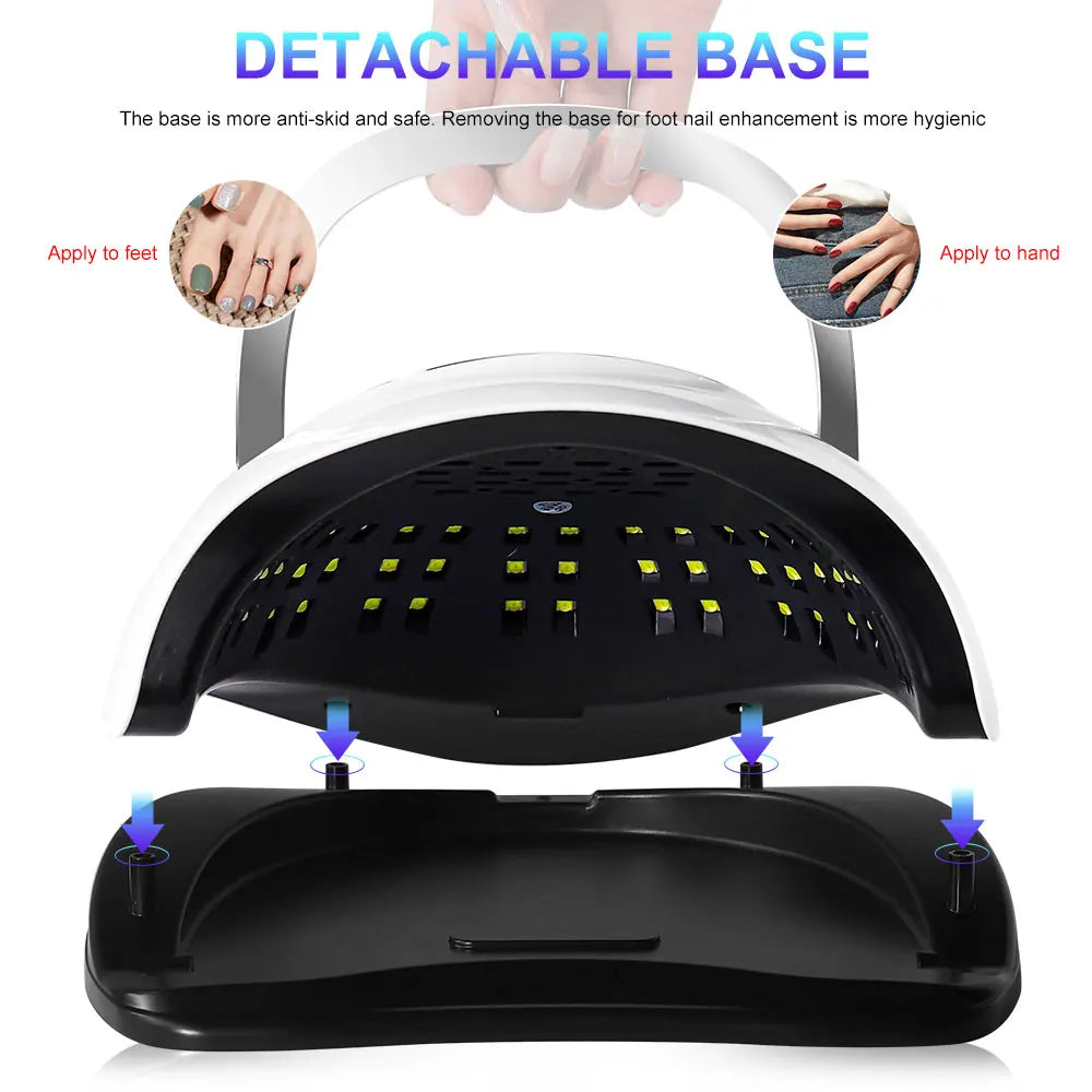 SUN X21 Max 320W UV LED Nail Lamp | Professional Gel Nail Dryer with LCD Display