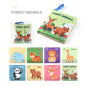 Montessori Soft Cloth Baby Books | Sensory Touch & Feel Early Learning Toy Set