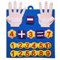Montessori Felt Counting Board | Educational Math Toy for Toddlers & Preschoolers
