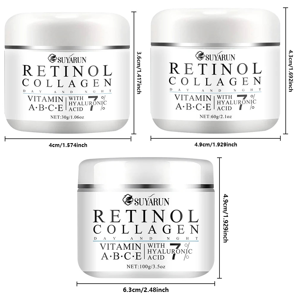 Retinol Collagen Face Cream | Vitamin E Moisturizing & Firming Face Cream