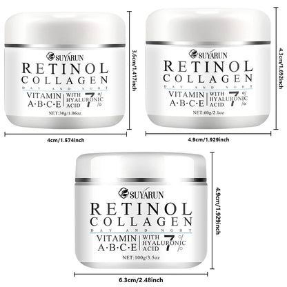 Retinol Collagen Face Cream | Vitamin E Moisturizing & Firming Face Cream