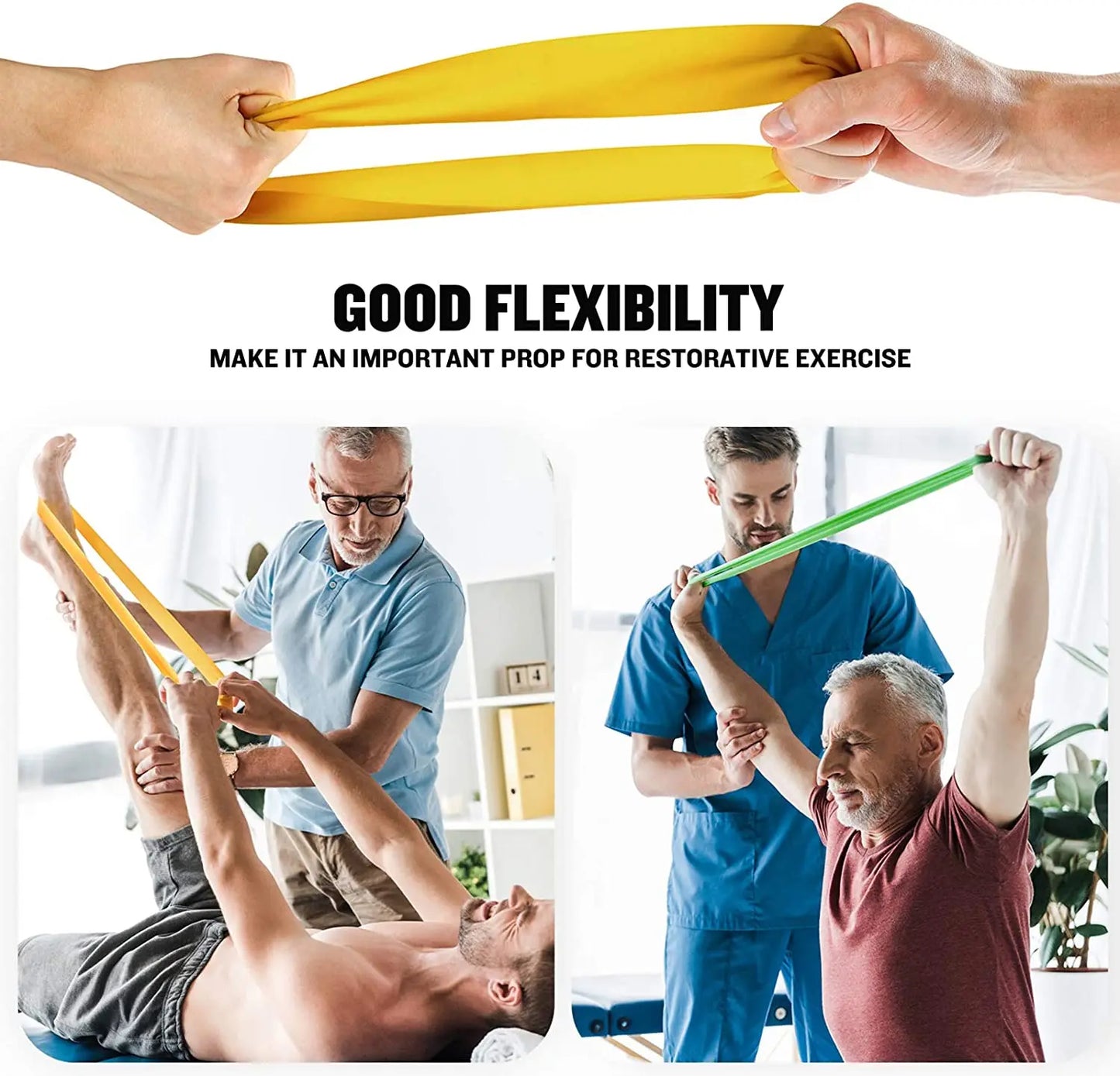 Fabric Resistance Loop Bands | Exercise Bands for Glute, Yoga & Strength Training