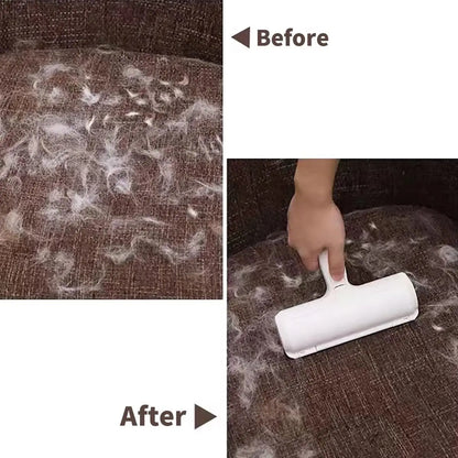 Self-Cleaning Pet Hair Remover Roller | Reusable Lint Remover for Dog & Cat Fur