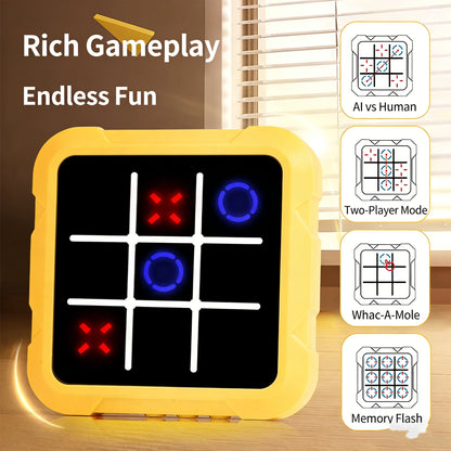 Electronic Tic Tac Toe Game | Smart Interactive Educational Board Game for Kids & Families