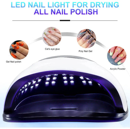 SUN X21 Max 320W UV LED Nail Lamp | Professional Gel Nail Dryer with LCD Display