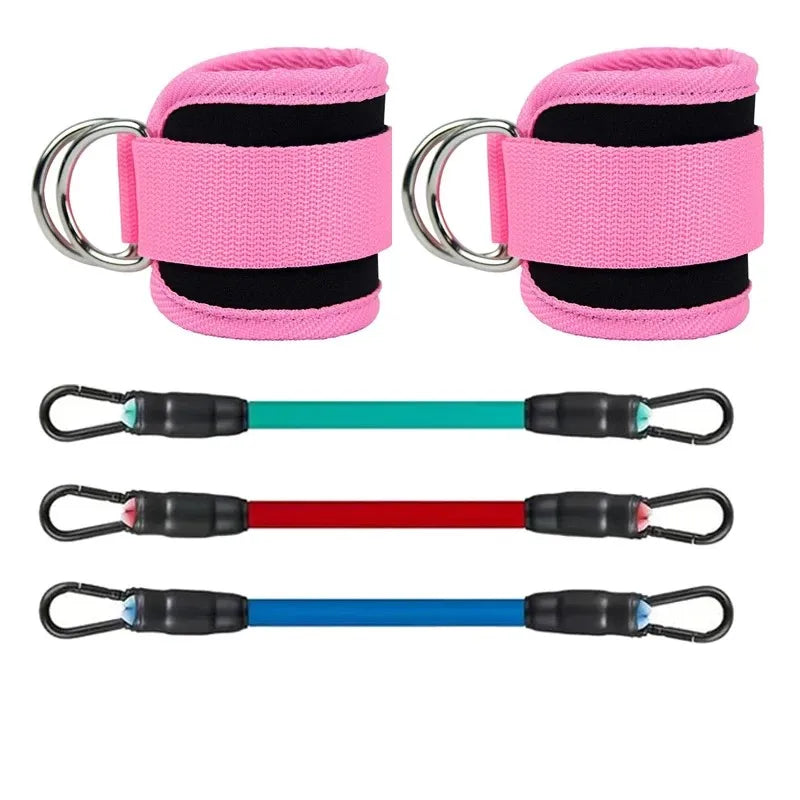 Ankle Resistance Band Set | Glute Kickback & Lower Body Workout Kit