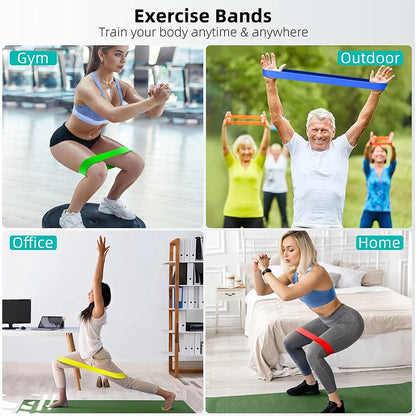 Fabric Resistance Loop Bands | Exercise Bands for Glute, Yoga & Strength Training