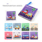 Montessori Soft Cloth Baby Books | Sensory Touch & Feel Early Learning Toy Set