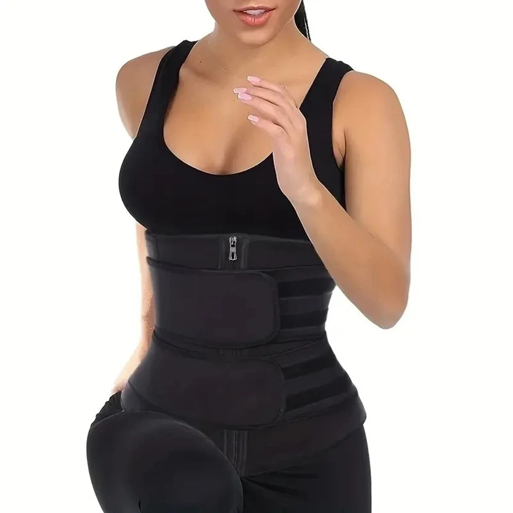 Women's Waist Trainer Belt | Adjustable Workout Compression Shapewear