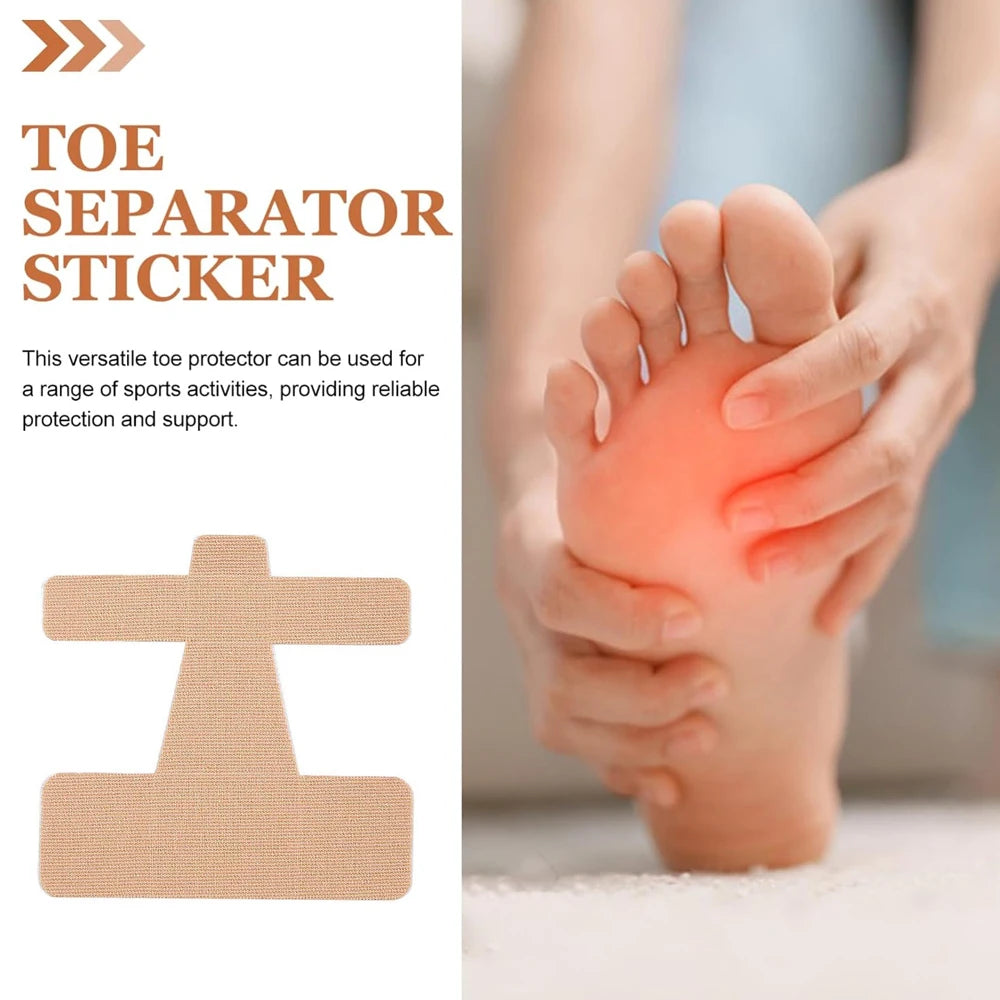 Pre-Cut Kinesiology Toe Tape | Bunion Support & Toe Alignment Tape (10 PCS)