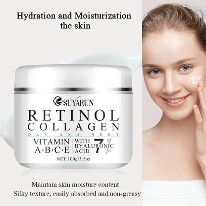 Retinol Collagen Face Cream | Vitamin E Moisturizing & Firming Face Cream