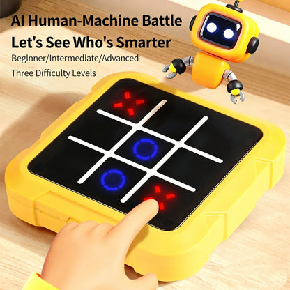 Electronic Tic Tac Toe Game | Smart Interactive Educational Board Game for Kids & Families