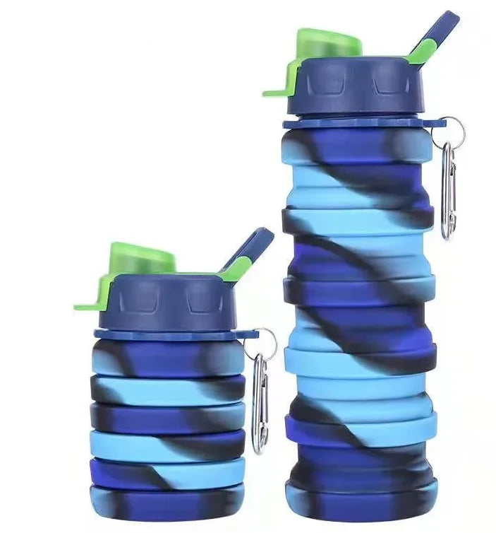 Portable Protein Powder Storage Bottle | Mini Keychain Supplement Container