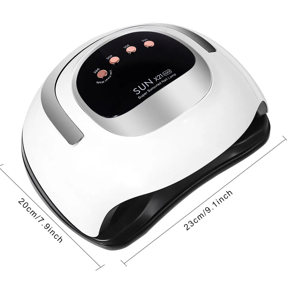 SUN X21 Max 320W UV LED Nail Lamp | Professional Gel Nail Dryer with LCD Display