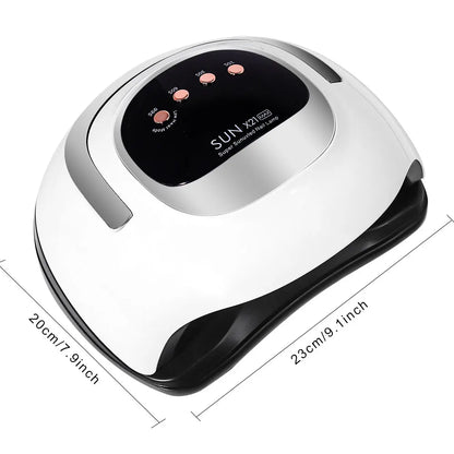 SUN X21 Max 320W UV LED Nail Lamp | Professional Gel Nail Dryer with LCD Display