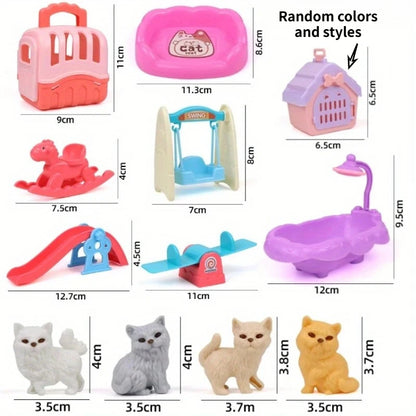 Puppy Care Playset | Cute Dog Pet Basket Toy Set for Kids