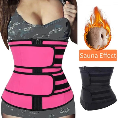 Women's Waist Trainer Belt | Adjustable Workout Compression Shapewear