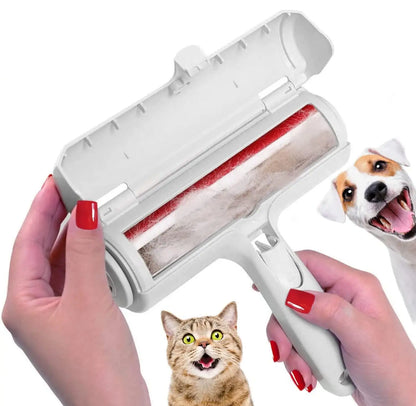 Self-Cleaning Pet Hair Remover Roller | Reusable Lint Remover for Dog & Cat Fur