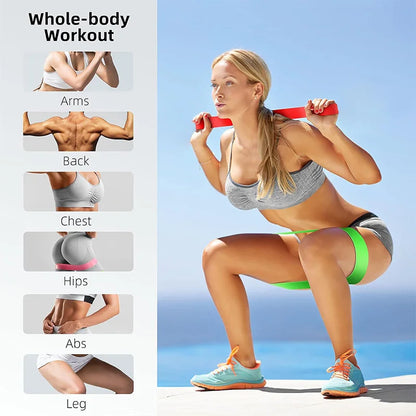 Fabric Resistance Loop Bands | Exercise Bands for Glute, Yoga & Strength Training