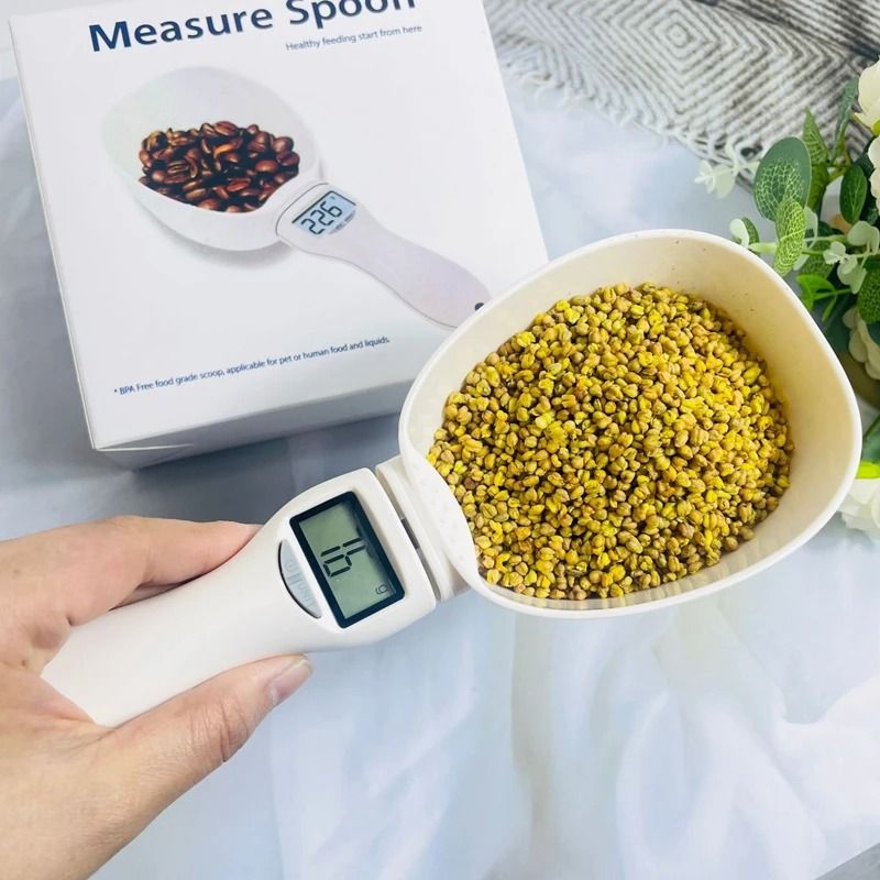 Digital Food Measuring Spoon Scale for Kitchen and Pet Food