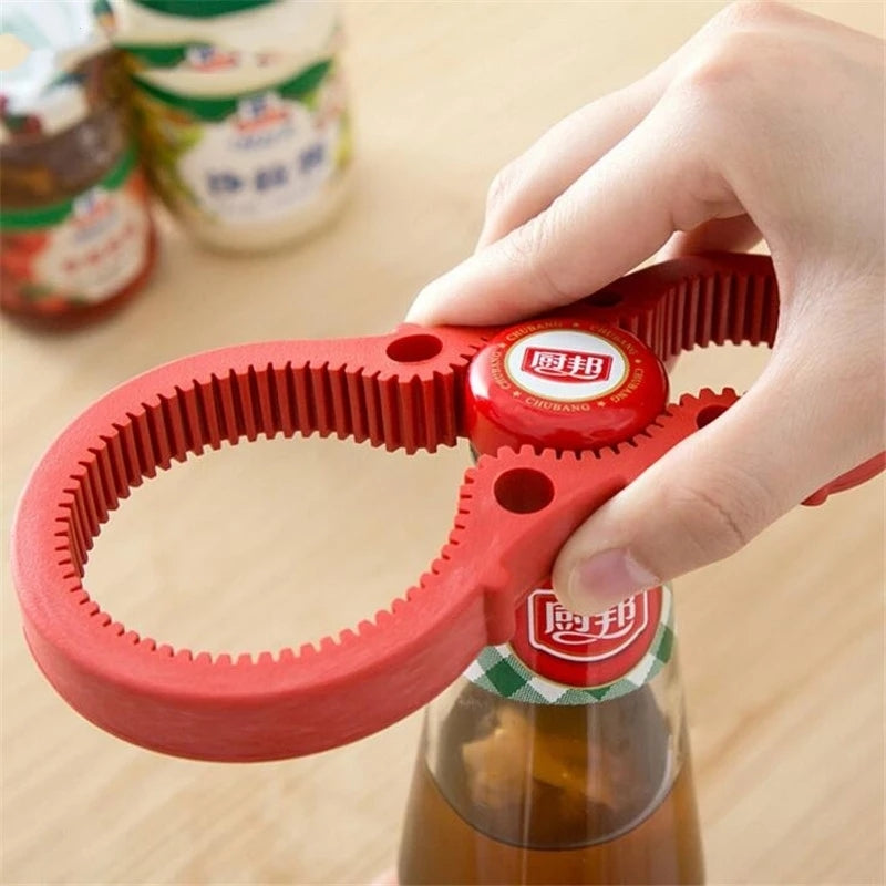 Heavy Duty Jar & Bottle Opener For Weak Hands 3 Grip Non Slip Kitchen Tool